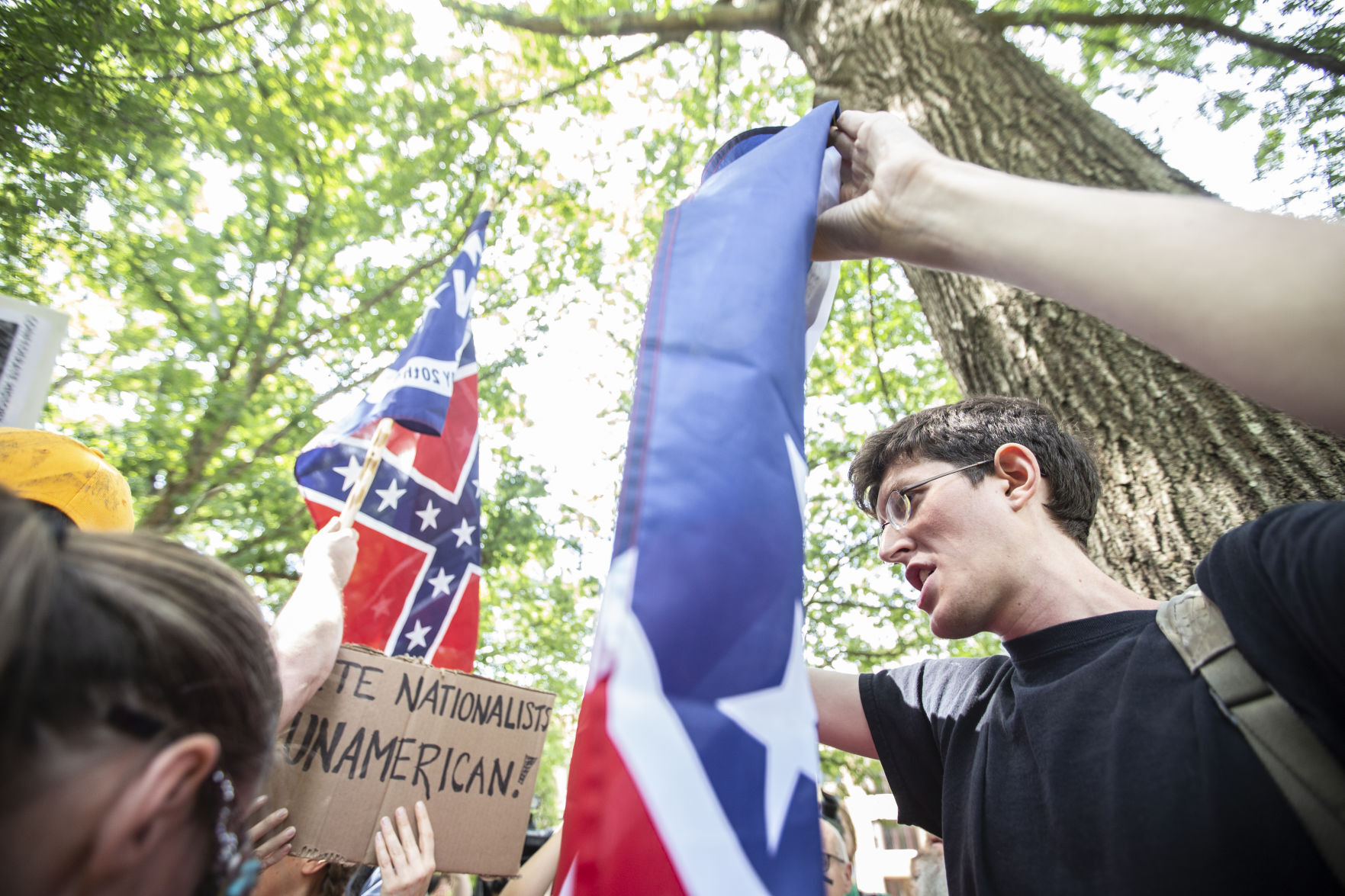 silent sam protest